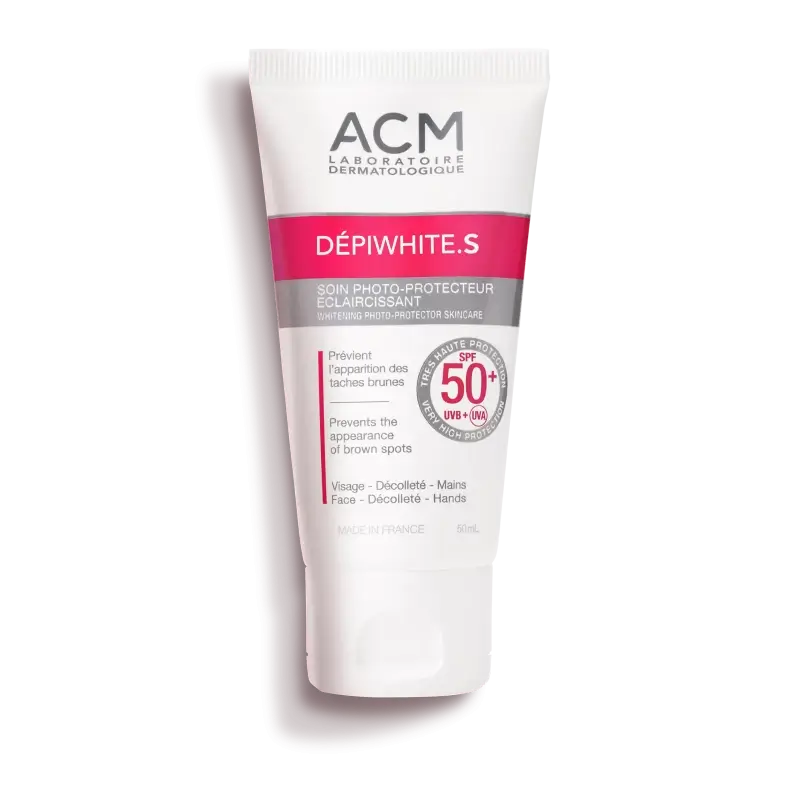 ACM DEPIWHITE.S SOIN PHOTO-PROTECTEUR  ECLAIRCISSANT SPF 50+ 50ML