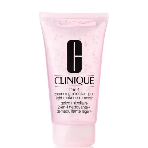 11483813-1354937428741155_490x.progressive CLINIQUE 2-IN-1 CLEANSING MICELLAR GEL+LIGHT MAKEUP REMOVER 150ML – Image 1