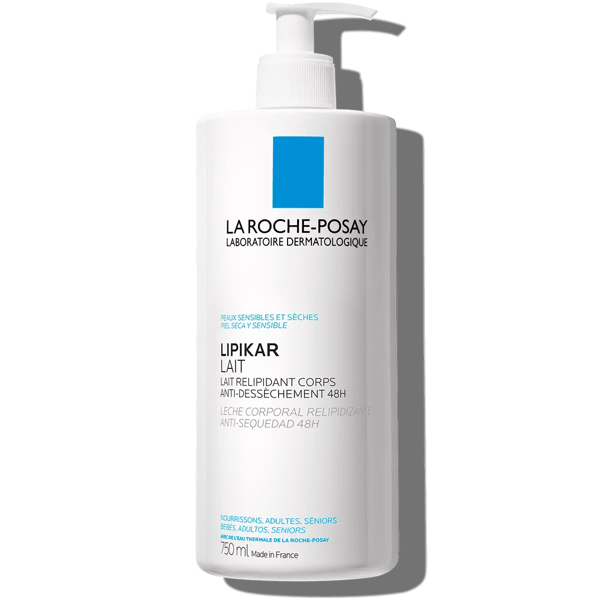 LA ROCHE-POSAY LIPIKAR LAIT RELIPIDANT CORPS ANTI-DESSECHEMENT 48H 400ML