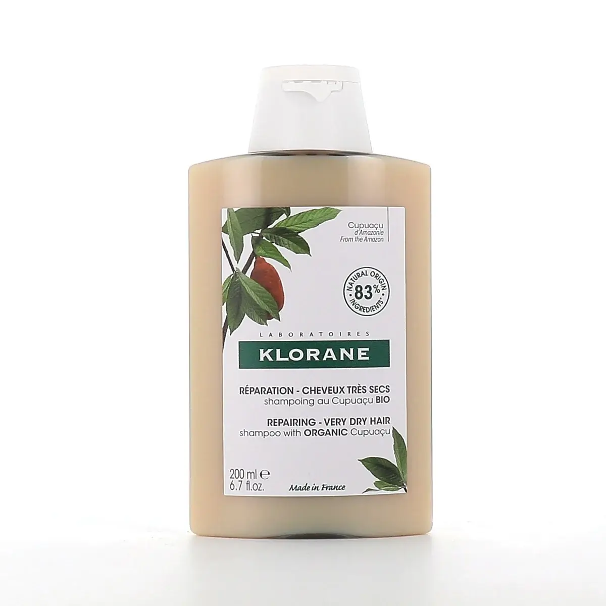 KLORANE SHAMPOOING AU CUPUAÇU BIO 200ML