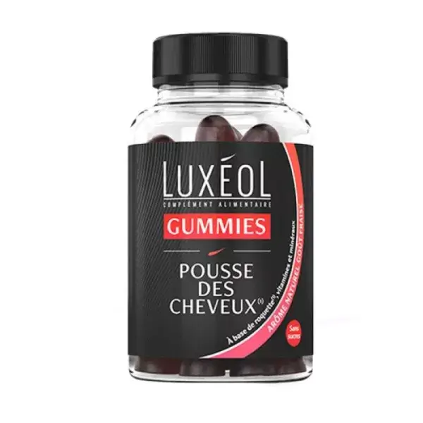 Luxéol Gummies Pousse des Cheveux 60 gommes