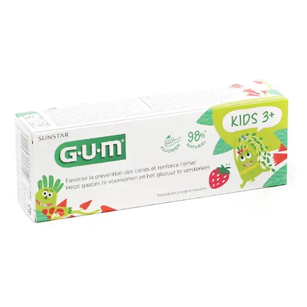 GUM DENTIFRICE KIDS 3ANS+