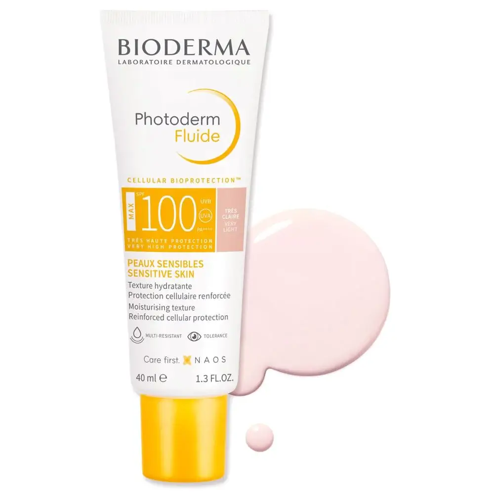 75846_2 BIODERMA PHOTODERM MAX FLUIDE SPF100 TEINTE TRES CLAIRE 40ML – Image 1