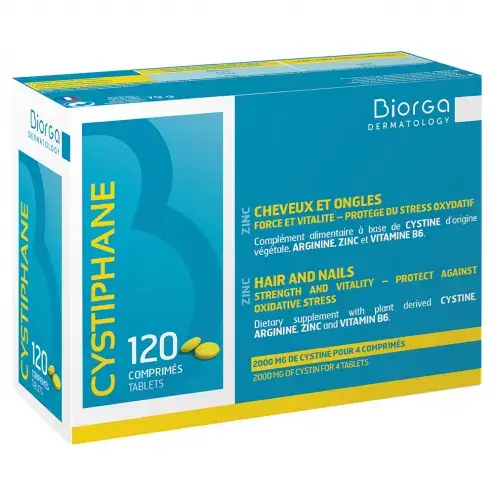 cheveux-et-ongles-120-comprimes-cystiphane-biorga_1_1 Biorga-Cystiphane Cheveux Et Ongles – 120 Comprimés – Image 1
