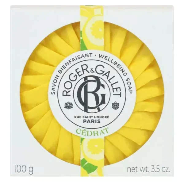 Roger Et Gallet Savon Bienfaisant Cédrat 100 ml