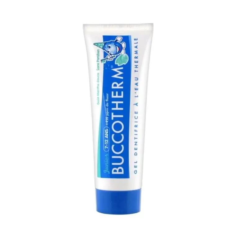 BUCCOTHERM DENTIFRICE JUNIOR GOUT MENTHE DOUCE 7-12ANS