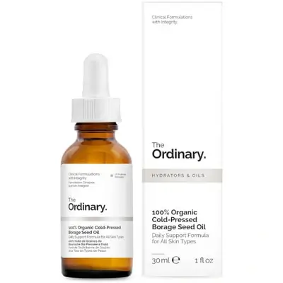 THE ORDINARY 100% ORGANIC COLD -PRESSED BORAGE SEED OIL 30ML