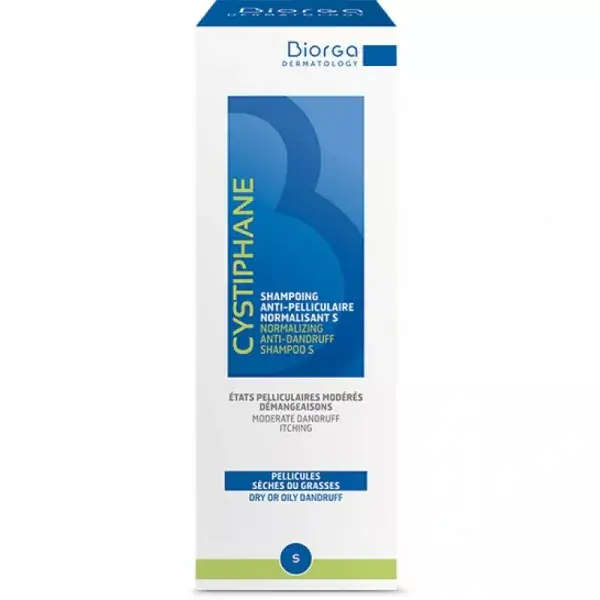 3660398501212-cystiphane-shampooing-anti-pelliculaire-normalisant-s-200ml-pellicules-moderees-seches-ou-grasses CYSTIPHANE Shampooing Anti-Pelliculaire Normalisant S 200ml - Pellicules Modérées, Sèches ou Grasses – Image 1