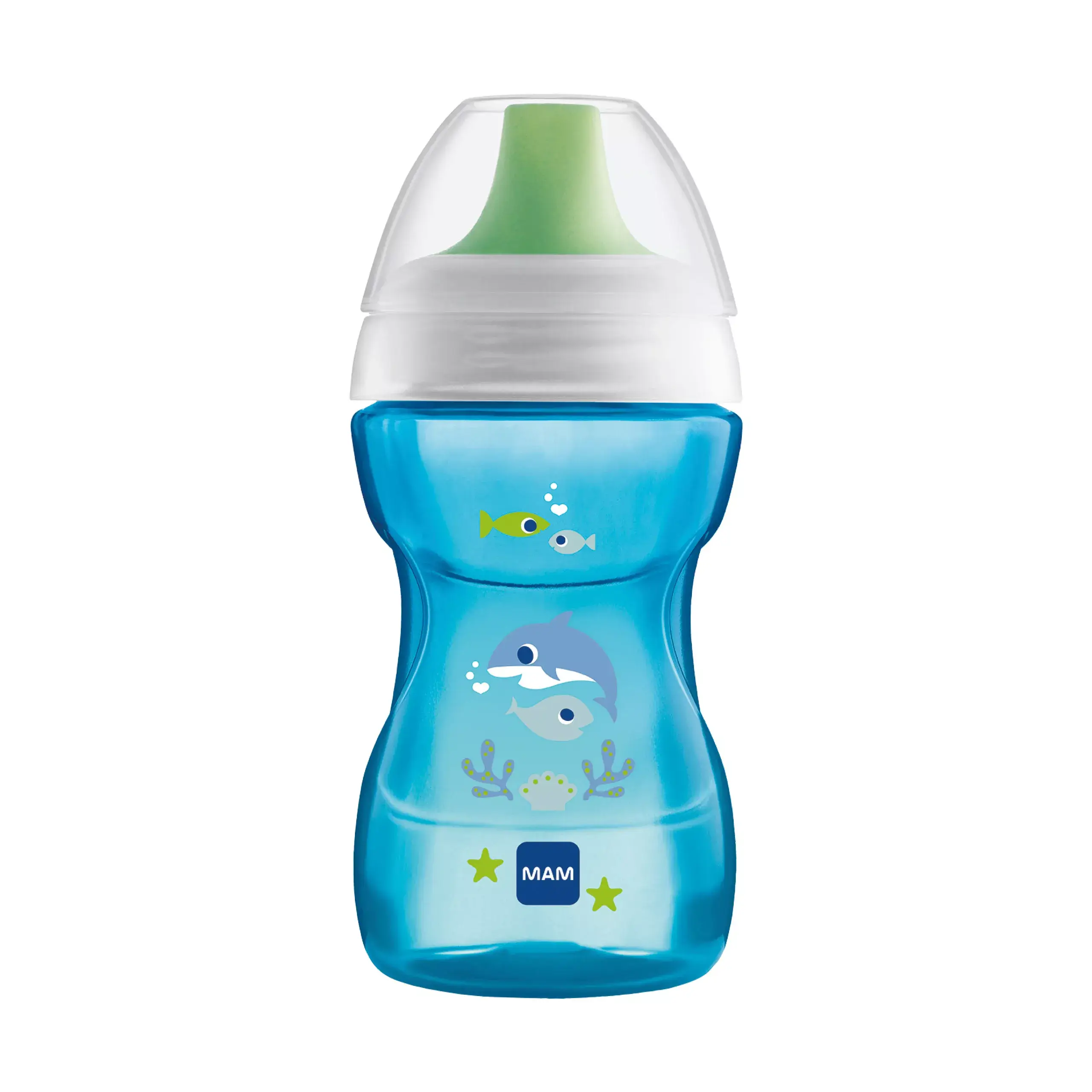 FunToDrink_270ml_641_2021_Deep_Ocean_boy1_main_72dpi MAM CUP FUN TO DRINK SANS BPA COULEUR AU CHOIX 8M+ 270ML – Image 1