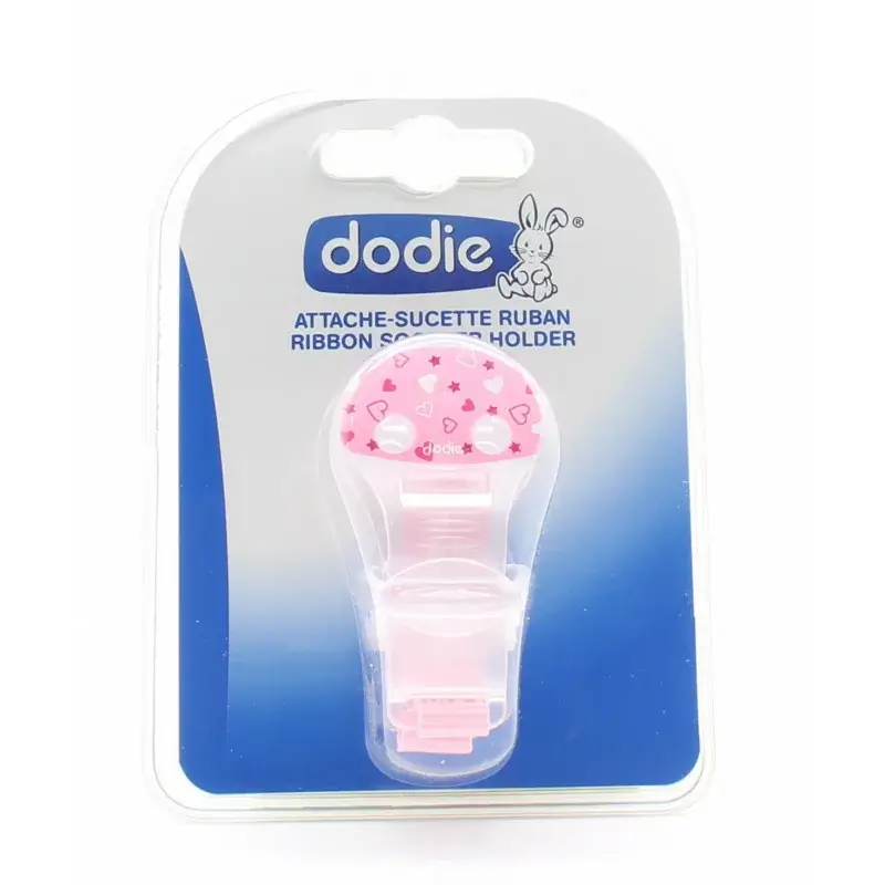 Dodie Attache-Sucette Ruban Cœur