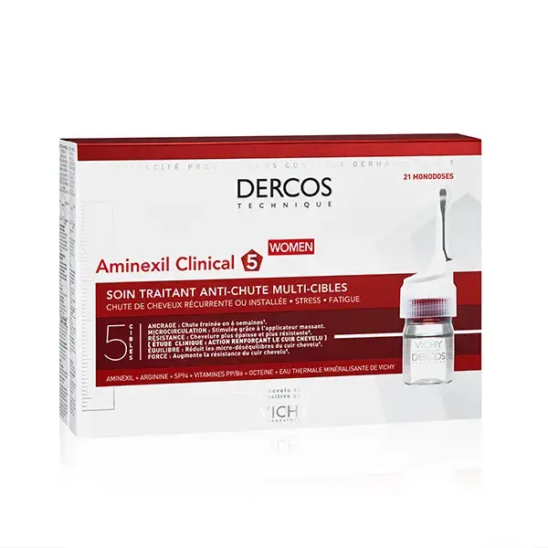 Vichy Dercos Aminexil Clinical 5 Femme 21 Monodoses