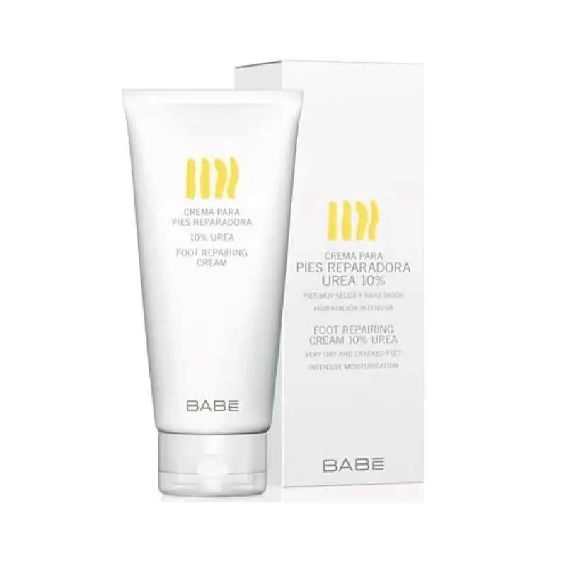 creme-reparatrice-pour-les-pieds-babe-uree-10-100-ml BABE Crème réparatrice pour les pieds Urée 10% 100 ml – Image 1