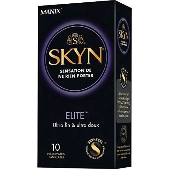 Manix skyn elite 10 préservatifs premium sans latex