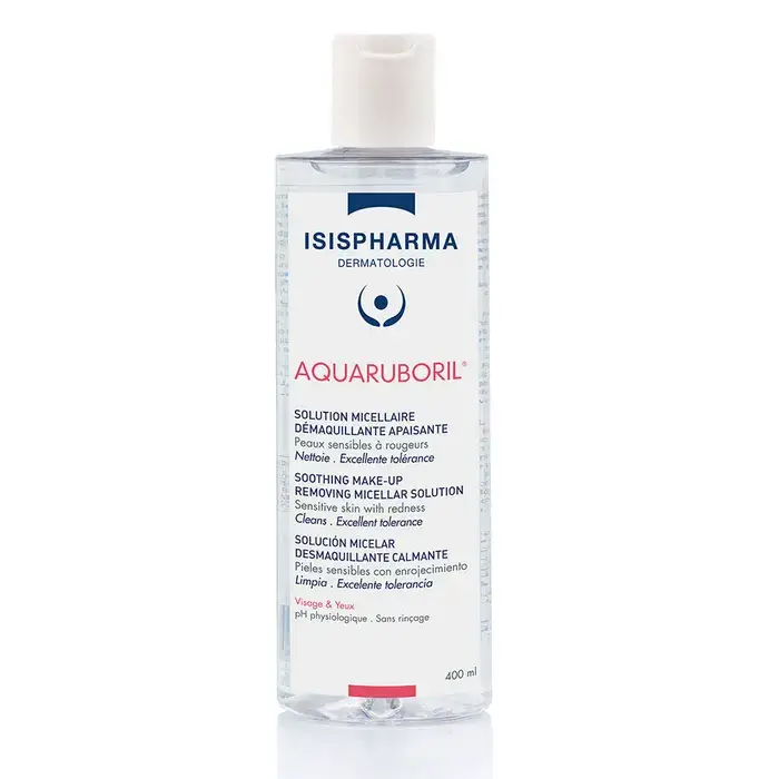 69472 ISISPHARMA AQUARUBORIL Solution Micellaire Démaquillante 400ml – Image 1