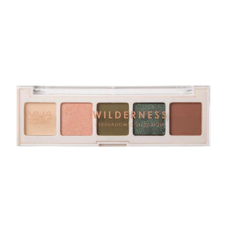 MUA MAKEUP 5 SHADE EYESHADOW PALETTE – WILDERNESS