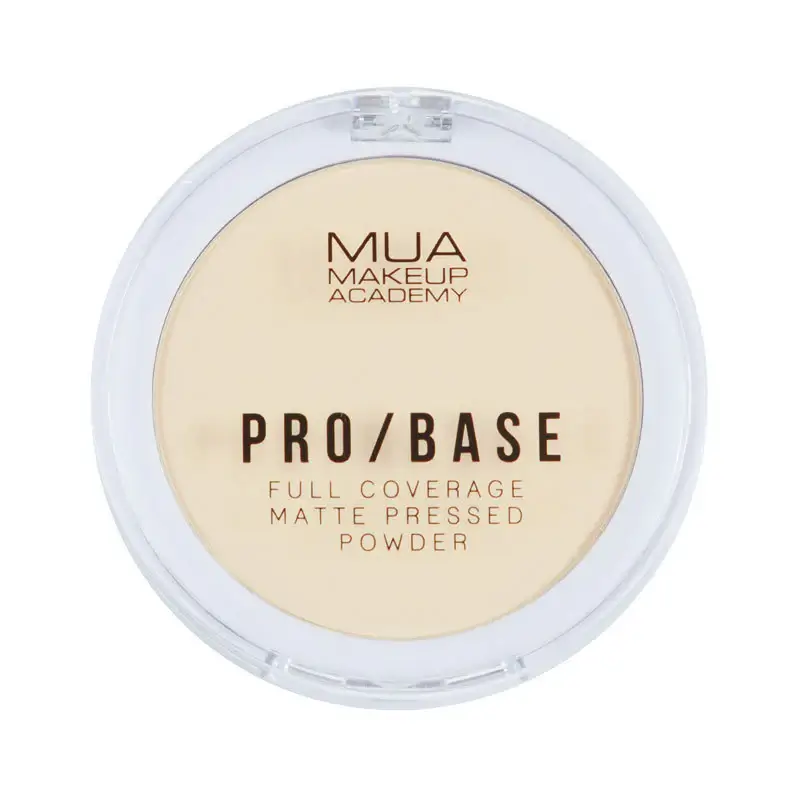 MUA MAKEUP PRO/BASE FULL COVRAGE MATTE PRESSED POWDER 100