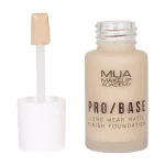 MUA MAKEUP PRO/BASE LONG WEAR MATTE FINISH FOUNDATION 130 – Image 2