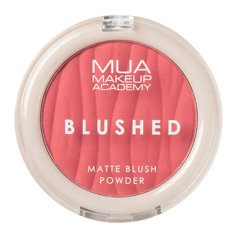 MUA MAKEUP BLUSHED MATTE BLUSH POWDER ROSE TEA
