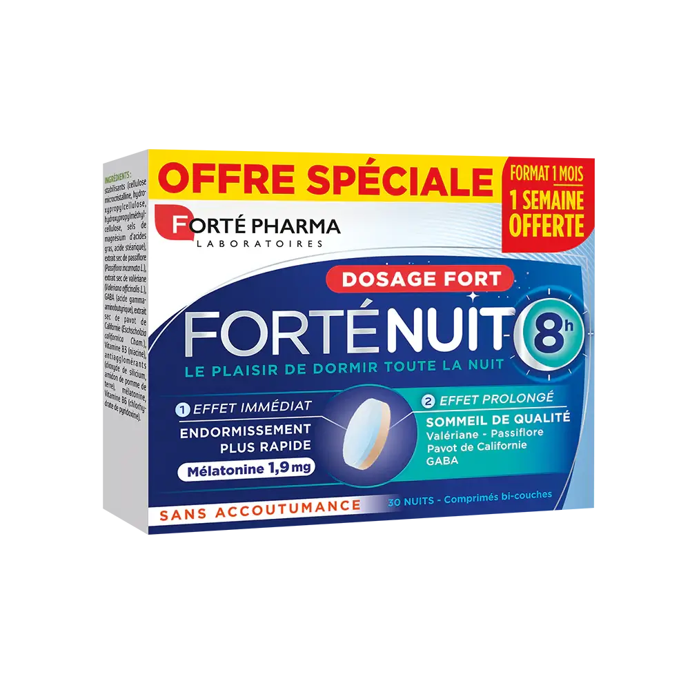 FORTE PHARMA Forté Nuit 8h 30 comprimés