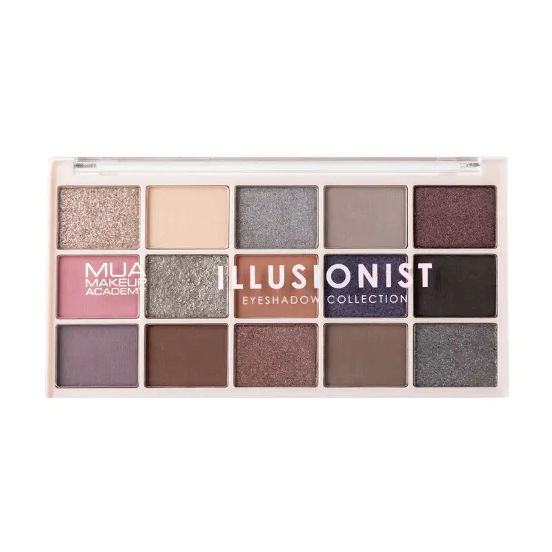 15-Shade-Palette-Illusionist MUA 15 SHADE EYESHADOW PALETTE - ILLUSIONIST – Image 1