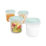 miniland set 4 pot de conservation mint 200ml – Image 2