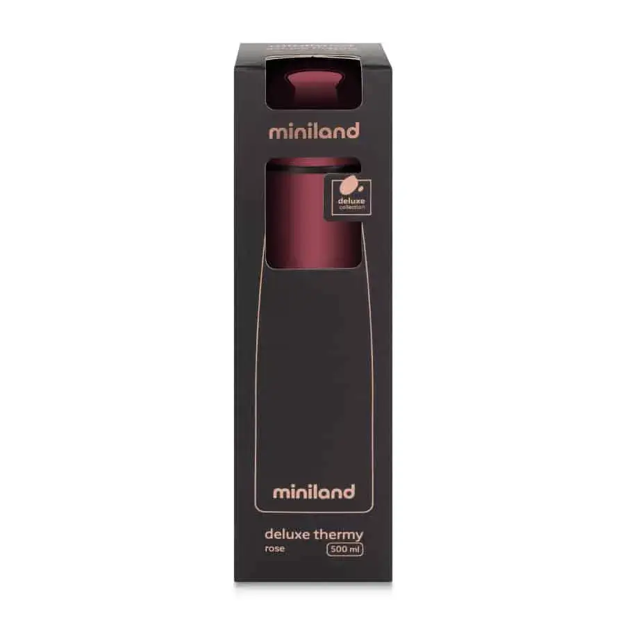 miniland thermos deluxe rose 500ml