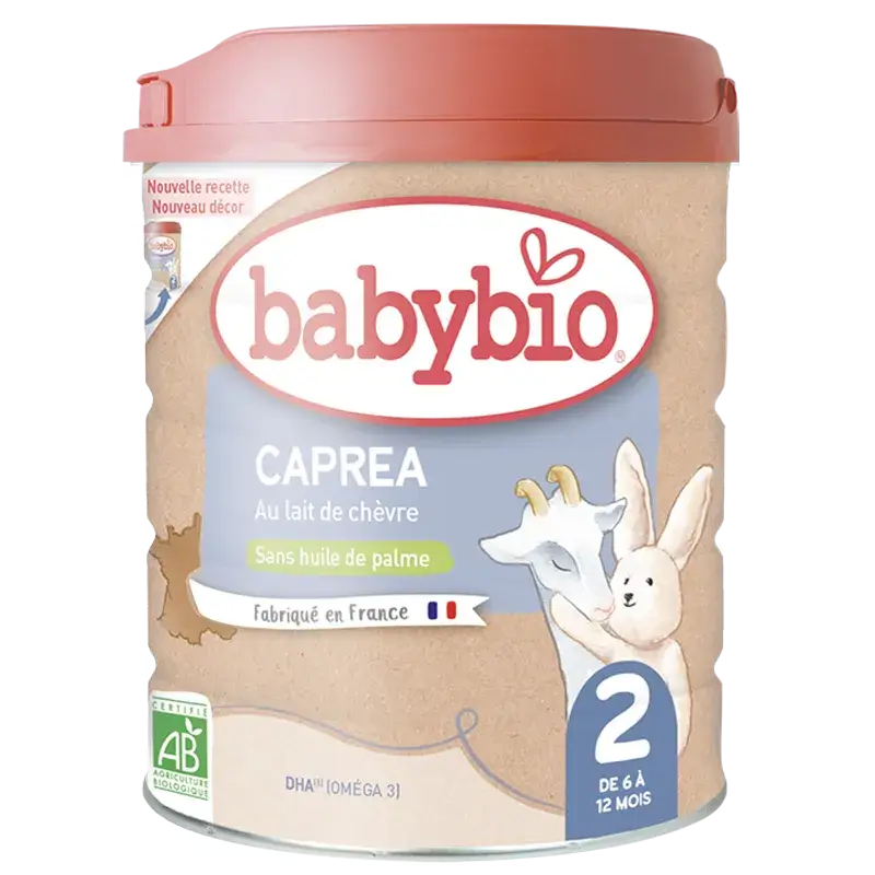 BABYBIO CAPREA 2 AU LAIT DE CHEVRE DE 6 A 12 MOIS