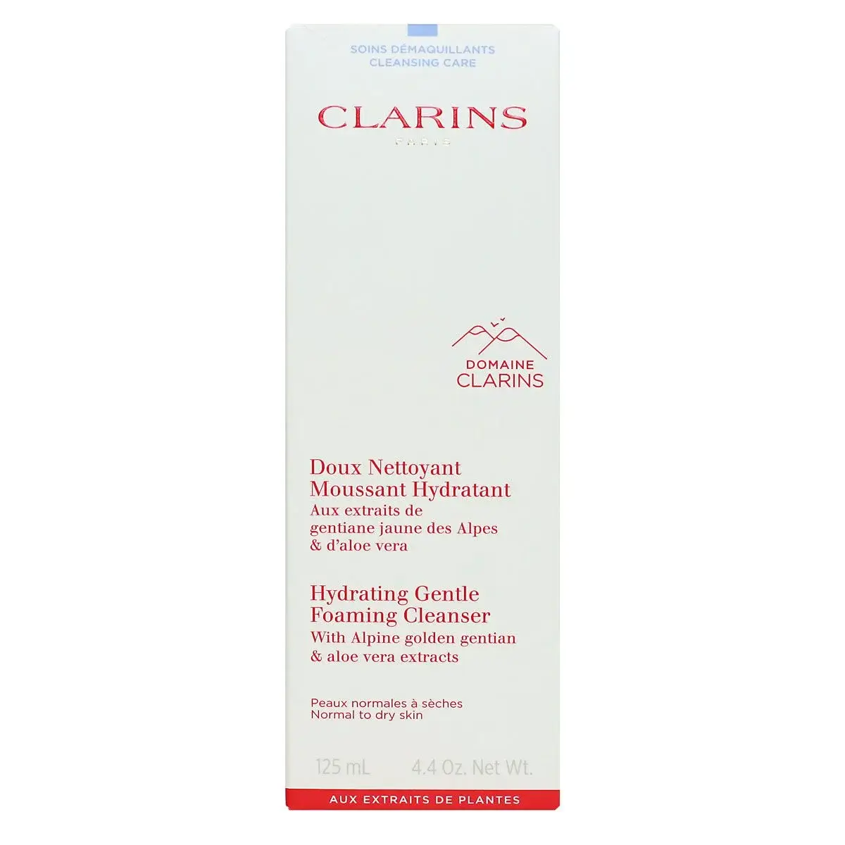 CLARINS - Nettoyant Moussant Doux Hydratant - 125 ml -