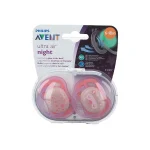 AVENT SUCETTE ULTRA AIR NIGHT 6-18M