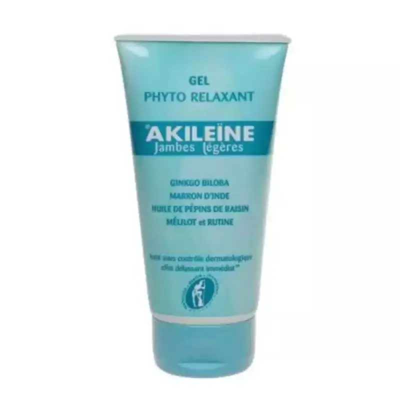 akileine-gel-phyto-relaxant-jambes-legeres-150ml Akileïne Gel phyto relaxant jambes légères 150ml – Image 1