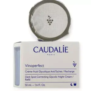 CAUDALIE VINOPERFECT CREME NUIT GLYCOLIQUE ANTI TACHES RECHARGE 5O ML
