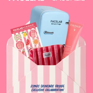FACELAB SKINCARE FRIDGE BLUE X CAUDALIE