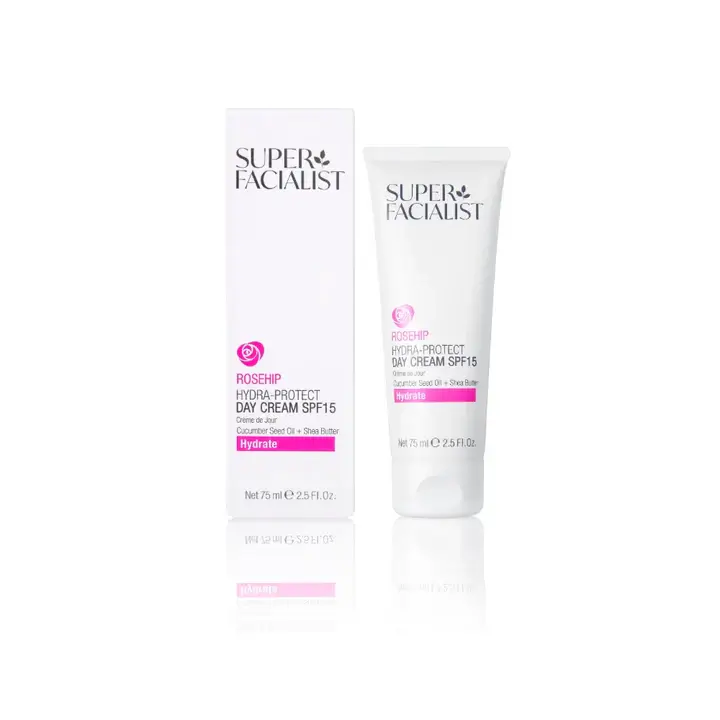 Super_Facialist_Rosehip_Day_Cream_SPF15_720x SUPER FACIALIST Crème de jour hydratante à la rose musquée SPF 15 75 ML – Image 1