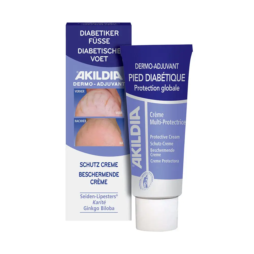Akileïne AKILDIA Crème Pieds Diabétique 75ml