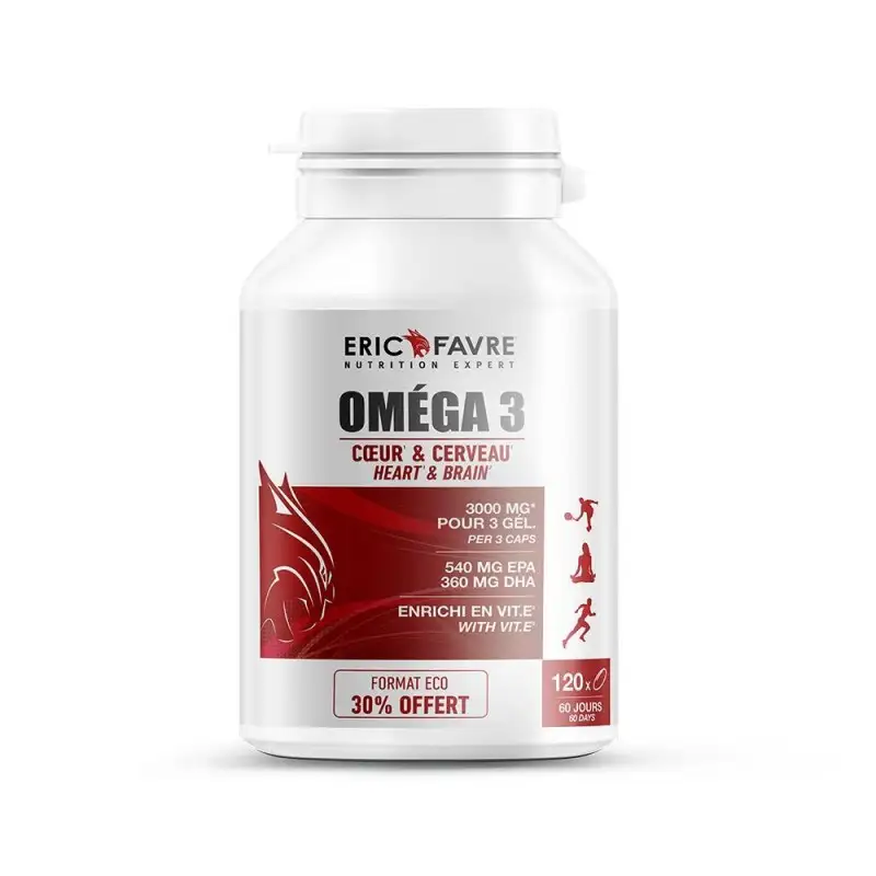ERIC FAVRE OMEGA 3 B120 CAPSULES