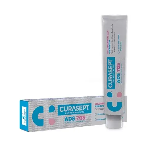 Curasept Chlorhexidine 0,05 % Gel Dentifrice 75 ml