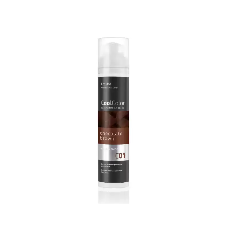 erayba-cool-color-chocolate-brown-c01-100ml ERAYBA COOL COLOR CHOCOLATE BROWN C01 | 100ML – Image 1