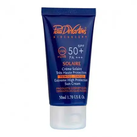 PAUL DE VARTENS CREME SOLAIRE SPF50+TEINTEE