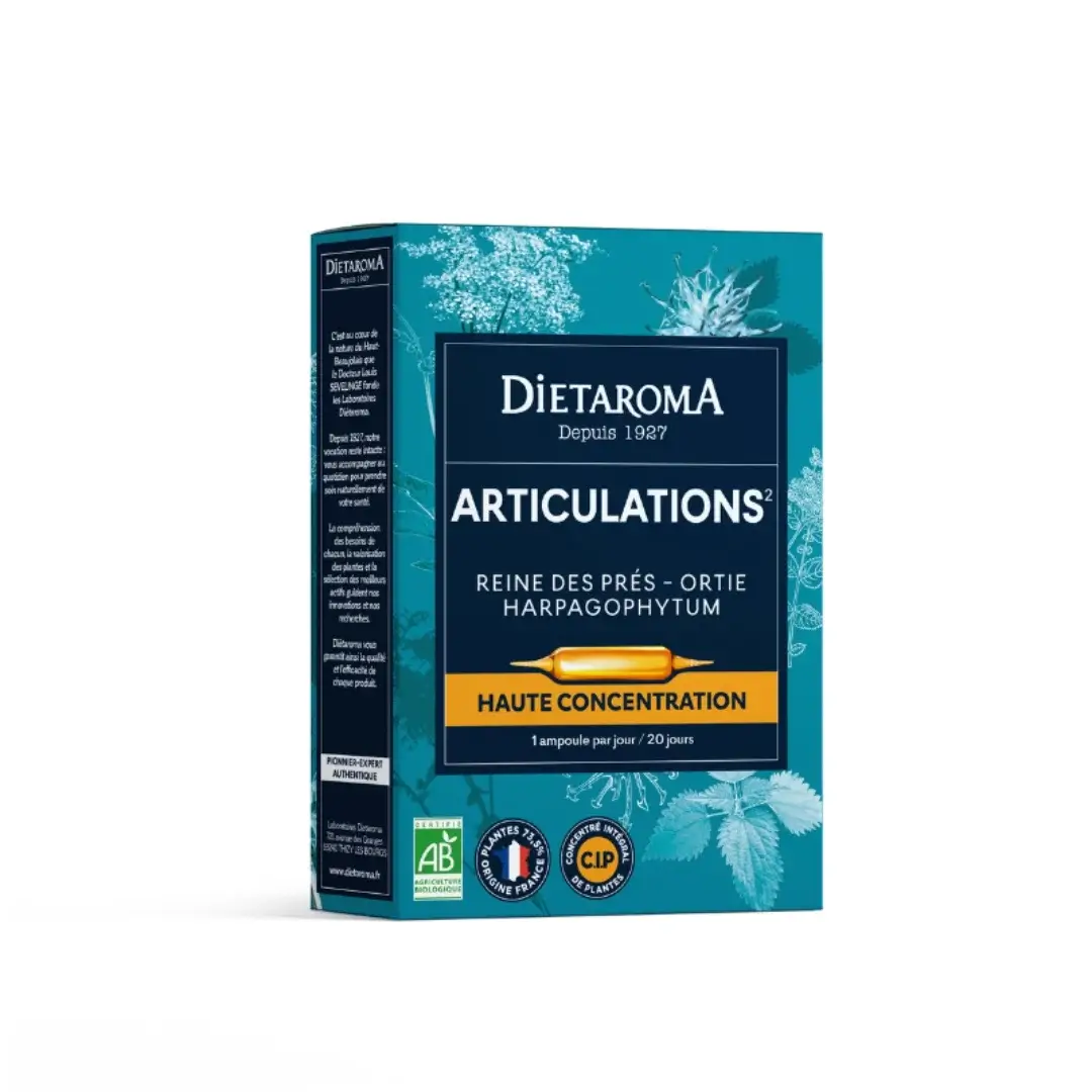 DIETAROMA ARTICULATIONS BIO 20 AMPOULES