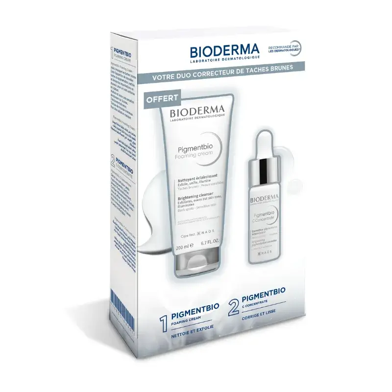 Untitled-design-58-800x800-1 Bioderma – Pigmentbio C-Concentrate Correcteur Pigmentaire Éclaircissant = Foaming Crème 200 ml Offerte – Image 1