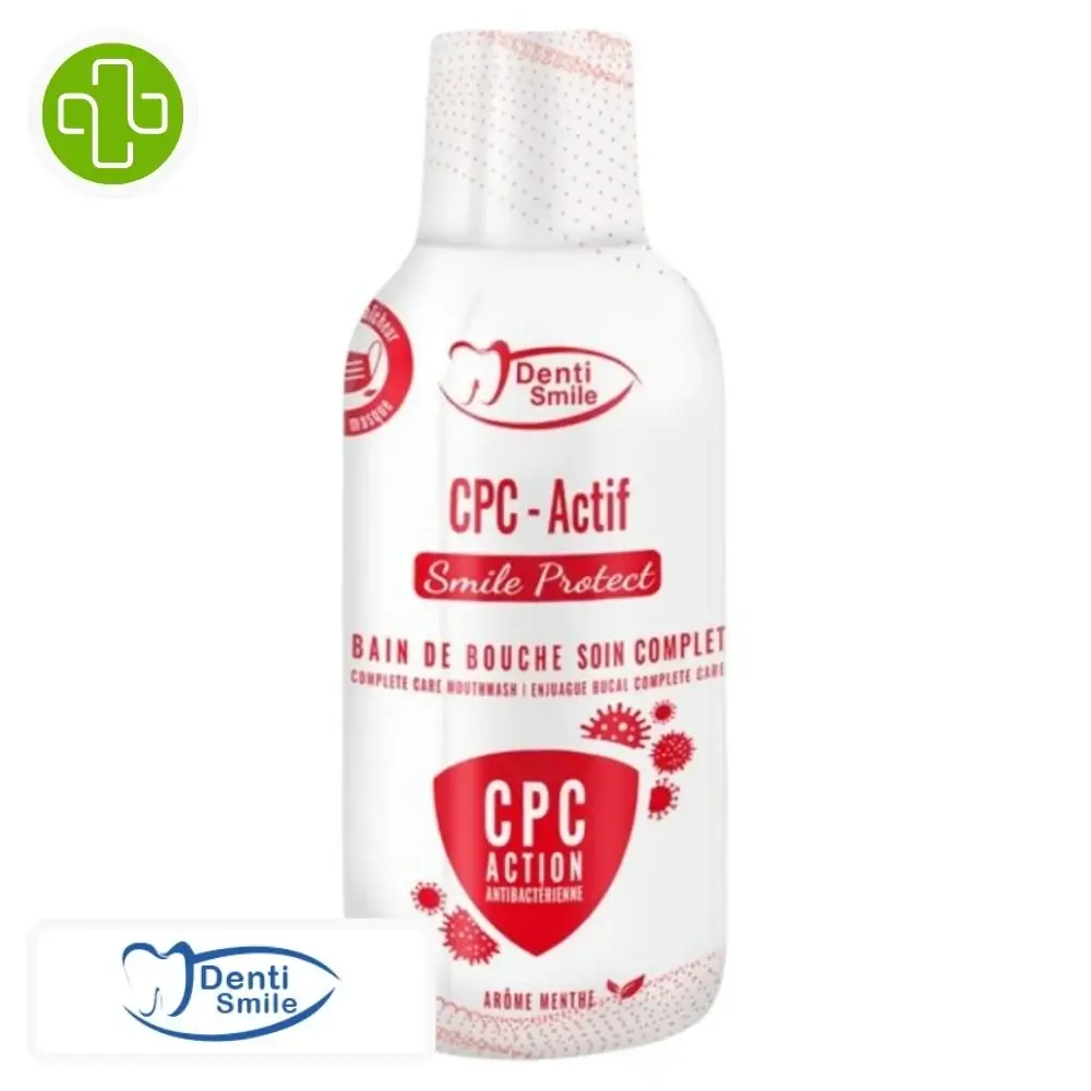 DENTI SMILE BAIN E BOUCHR SOIN COMPLET CPC-ACTIF 300ML