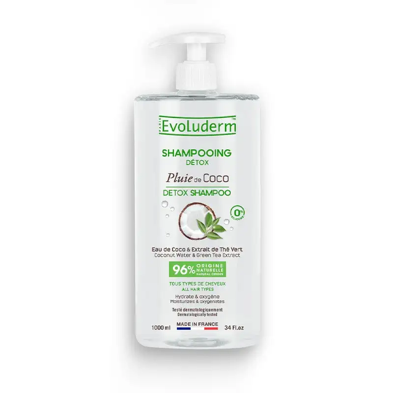 EVOLUDERM SHAMPOOING PLUIE DE COCO 1L