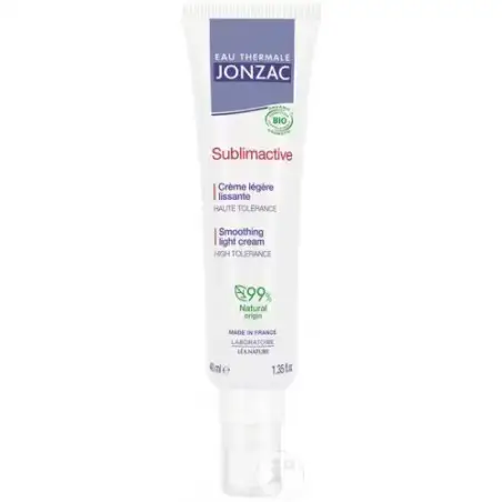 jonzac-sublimactive-creme-legere-lissante-40ml JONZAC SUBLIMACTIVE CREME LEGERE LISSANTE 40ML – Image 1