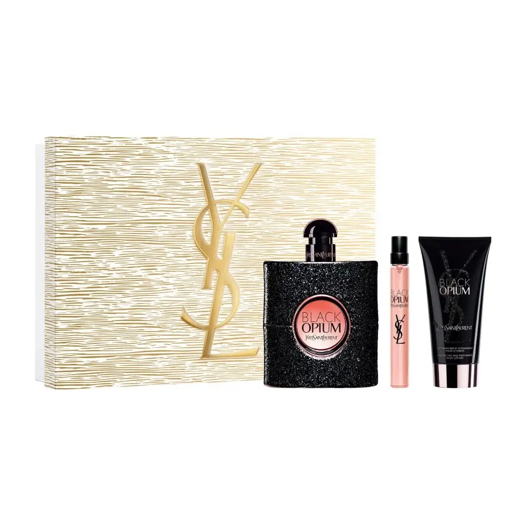 yves saint laurent Coffret cadeau 3 pièces Black Opium Eau de Parfum