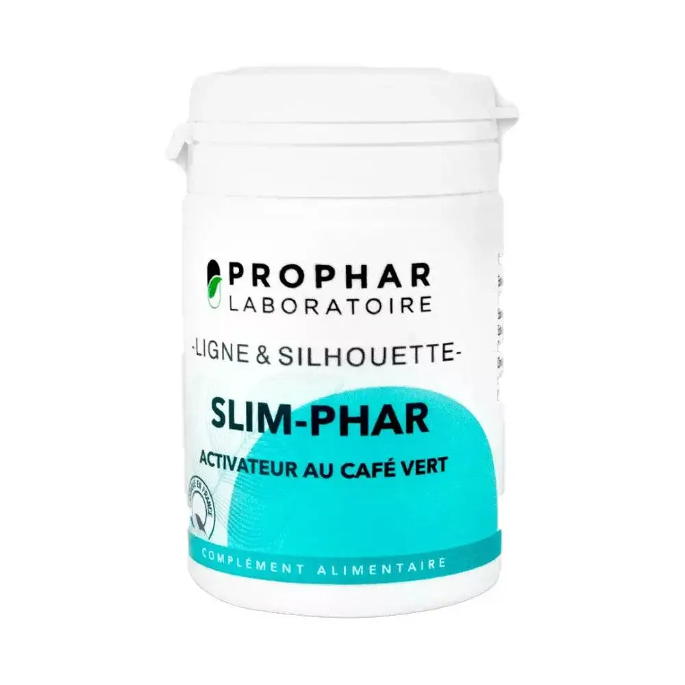 Prophar-Slim-Phar-50-Gelules-prix-maroc-parapharmacie-casablanca Prophar laboratoire Slim Phar 50 Gelules Controle du poids & Activateur au Café vert 50 gelules – Image 1