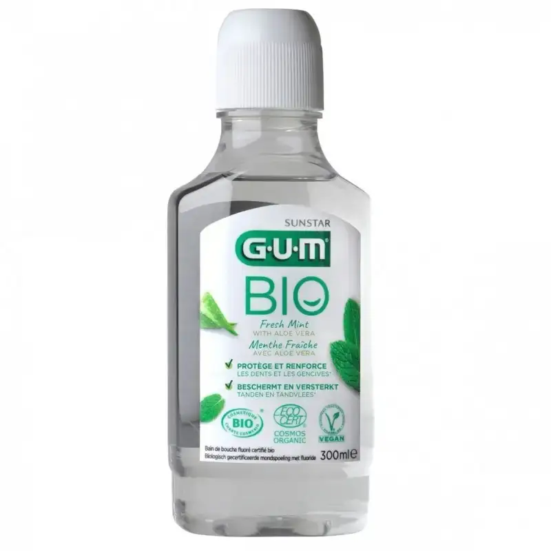 gum-bain-de-bouche-bio-menthe-fraiche-300ml GUM BAIN DE BOUCHE BIO MENTHE FRAÎCHE 300ML – Image 1