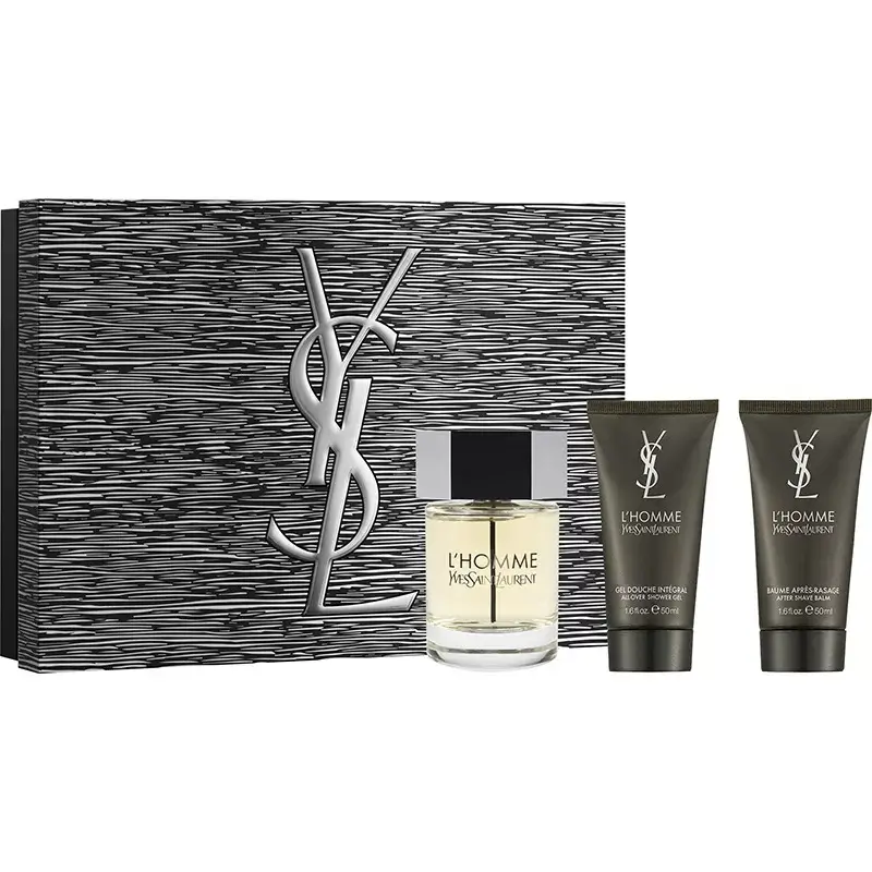 yves-saint-laurent-l-homme-eau-de-toilette-set Yves Saint Laurent L'HOMME Coffret eau de toilette + gel douche + après-rasage – Image 1