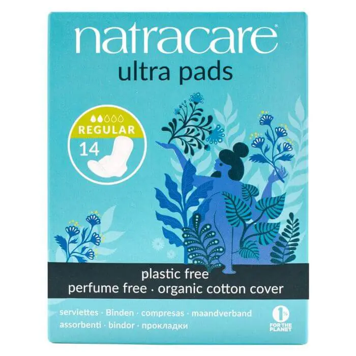 0782126003058 Natracare Serviettes Naturelles Ultra Regular 14 Unités – Image 1