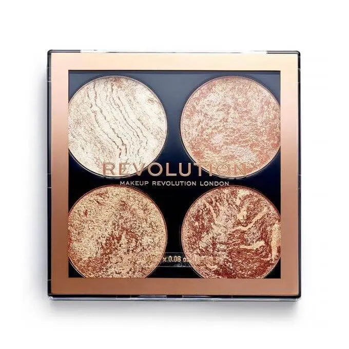 1 REVOLUTION CHEEK KIT HIGHLIGHTER AND BRONWZER KIT – Image 1
