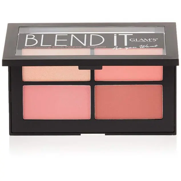 14622-634x634 GLAM’S BLEND IT CONTOURING BLUSH PALETTE 337 PINK BUTTERFLY – Image 1